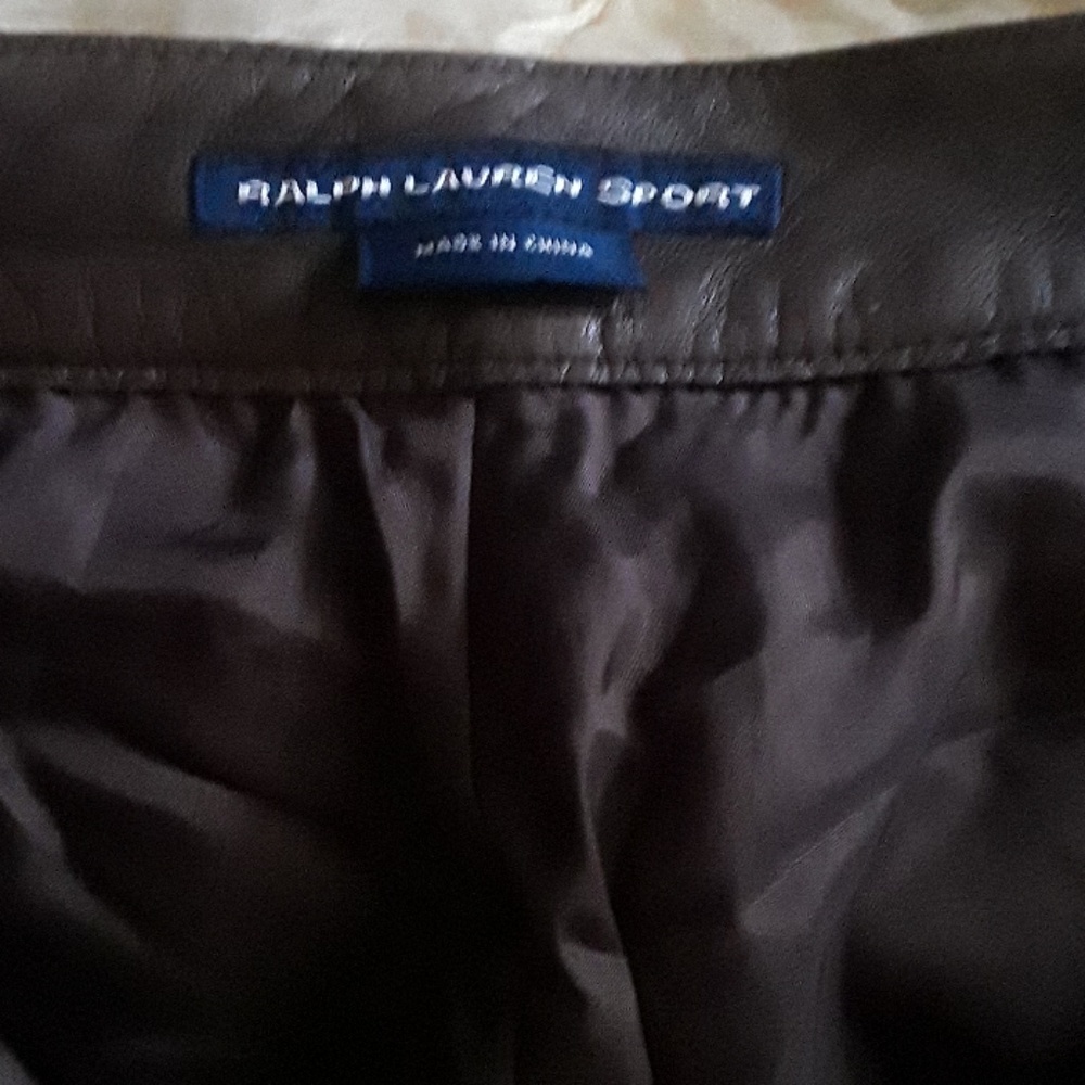 Leather pants